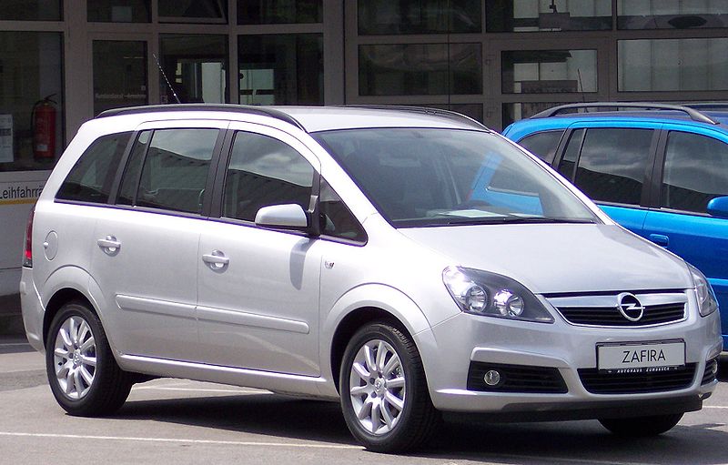 File:Opel Zafira B Facelift front 20090923.jpg - Wikipedia