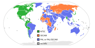 PAL Colour encoding system for analogue television