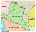 Pannonia provincia az 1. században
