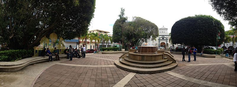 File:Panorama of Central Plaza of Guaynabo, Puerto Rico.JPG