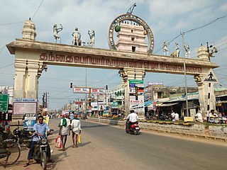 Panruti Developing Town in Tamil Nadu, India