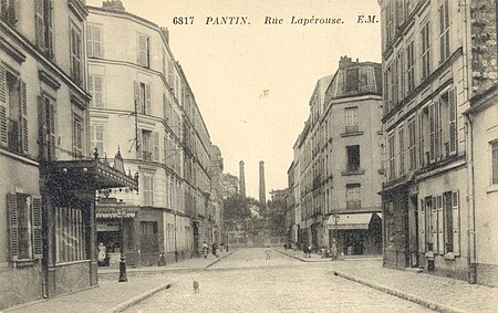 Pantin.Rue Lapérouse