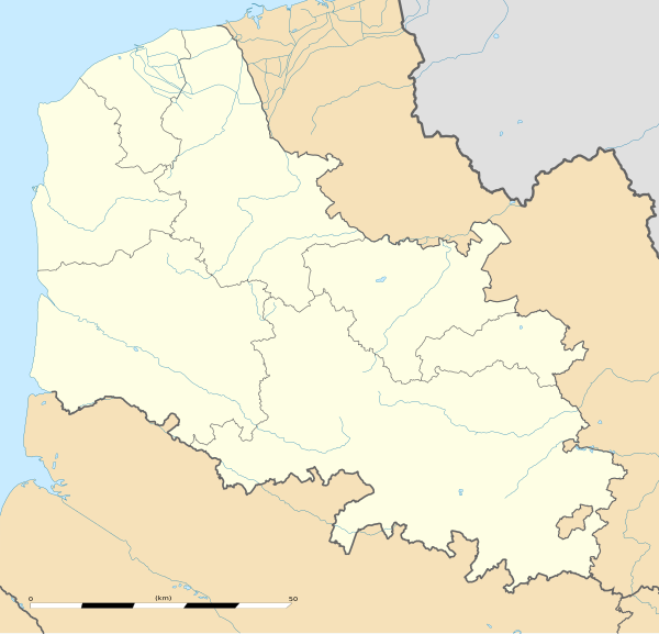 Carte administrative du Pas-de-Calais