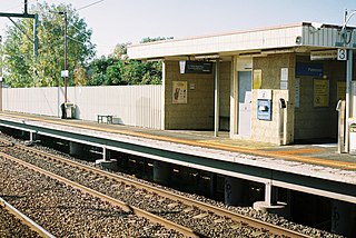 <span class="mw-page-title-main">Patterson railway station</span> Railway station in Melbourne, Australia