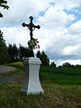 Čeština: Křížek u obce Pavlov, okres Pelhřimov, kraj Vysočina. English: Wayside cross in the municipality of Pavlov, Pelhřimov District, Vysočina Region, Czech Republic.