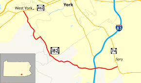 Pennsylvania Route 182 map.svg