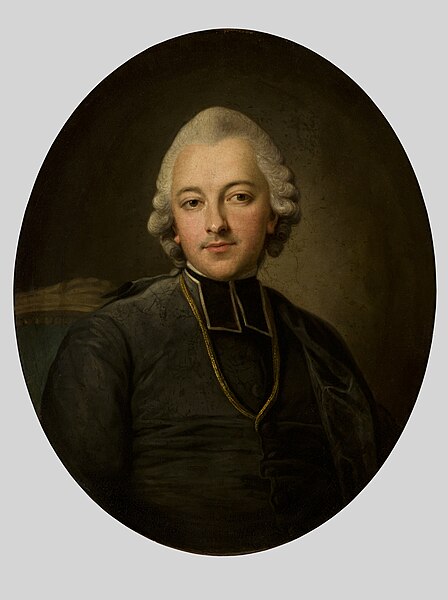 Portrait by Per Krafft the Elder, c. 1768