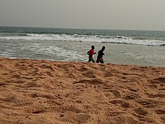Petites foulées à la plage de Fidjrossè dans la commune de Cotonou au Bénin