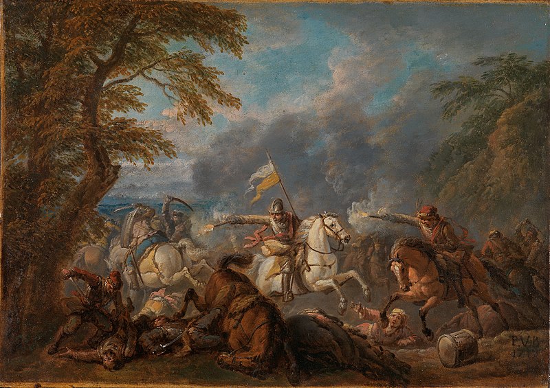File:Pieter van Bloemen - Cavalry battle.jpg