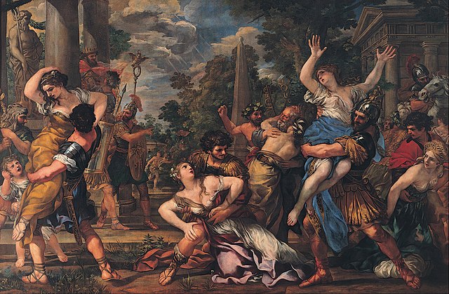 Rape of the Sabines, 1630-31