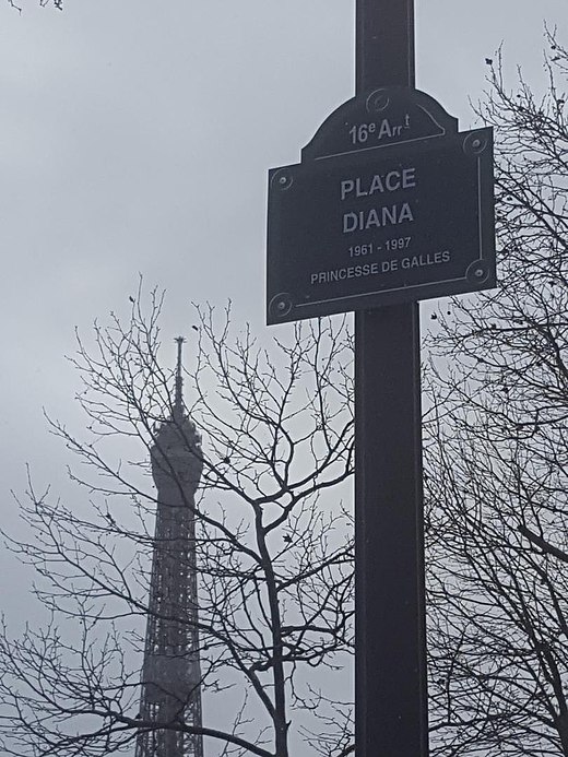 Place Diana en Tour Eiffel