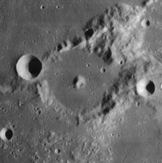 Plana (crater) impact crater on the Moon