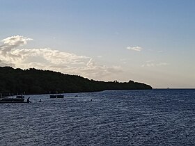 Pointe Latanier vue de Morne-Rouge.