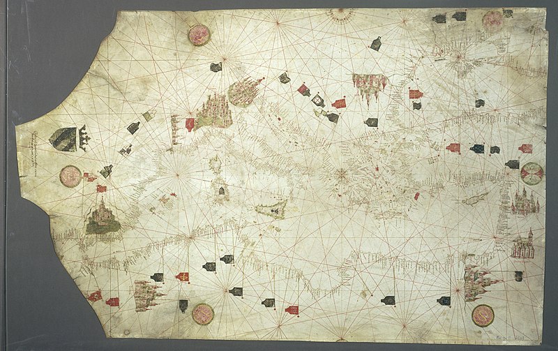 File:Portolan chart of Gabriel de Vallseca (1447).jpg