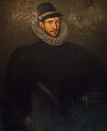 Portre Sir Fulke Greville, 1620.jpg dolaylarında 1. Baron Brooke