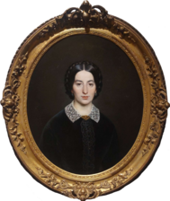 Portrait of an unknown woman (1855)