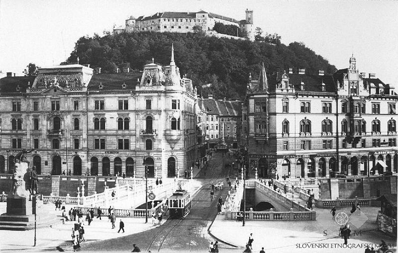 File:Postcard of Ljubljana, Prešeren Square (20).jpg