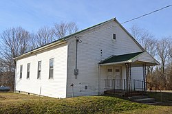 Old schoolhouse in Prattsville