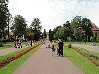 Promenade by the Czos Lake