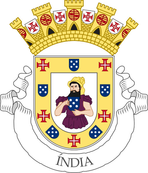 File:Provisional Coat of Arms of the Colony of Portuguese India.svg