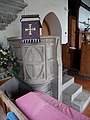 Pulpit in the Church of Saint Mary, Downe. [568]