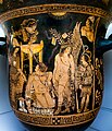 Python - RFVP 2-244 - Orestes taking refuge at Delphi - Dionysos with satyrs and maenads - London BM 1917-1210-1 - 02
