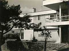 Rıza Derviş House, also known as Derviş Manizade Mansion, built 1956-1957, is one of two buildings designed by Sedad Hakkı Eldem that was realized on Büyükada