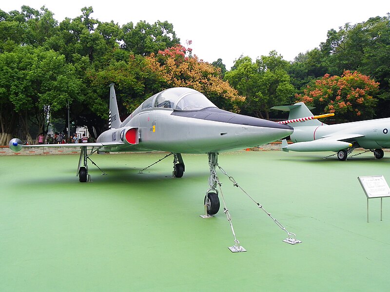 File:ROCAF F-5B Nose Near View 20111009.jpg