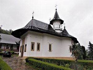 RO NT Sihăstria monastery.JPG এর পুরাতন চার্চ