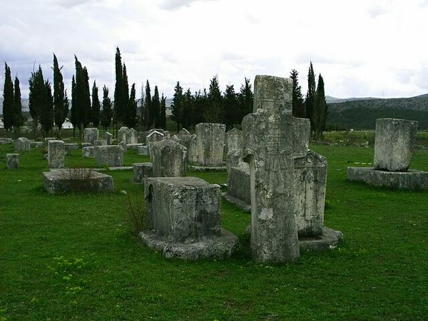 Stećci at Radimlja necropolis