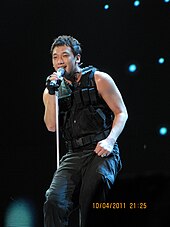 Rain at Sepang International Circuit F1 2011 post-party concert, Malaysia