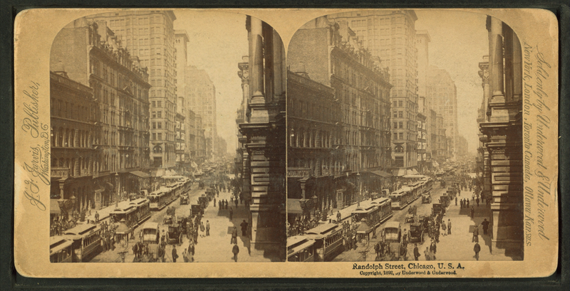 File:Randolph Street, Chicago, U.S.A, by Underwood & Underwood.png