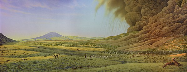 Restoration of the volcanic eruption in Harney Basin represented by the Rattlesnake Formation