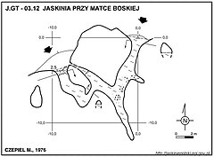 Plan jaskini