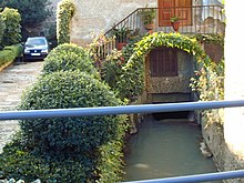 Couros river, near Guimarães Youth Hostel