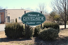Riverside, Pennsylvania welcome sign.JPG
