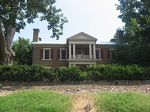 Ohio Township'te tarihi bir yer olan Roberts-Morton Evi