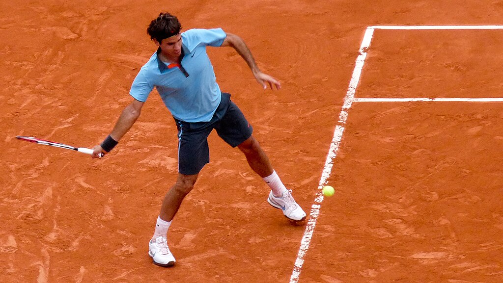 Roger Federer at the 2009 French Open 6