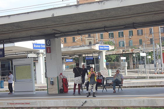 Roma Ostiense railway station