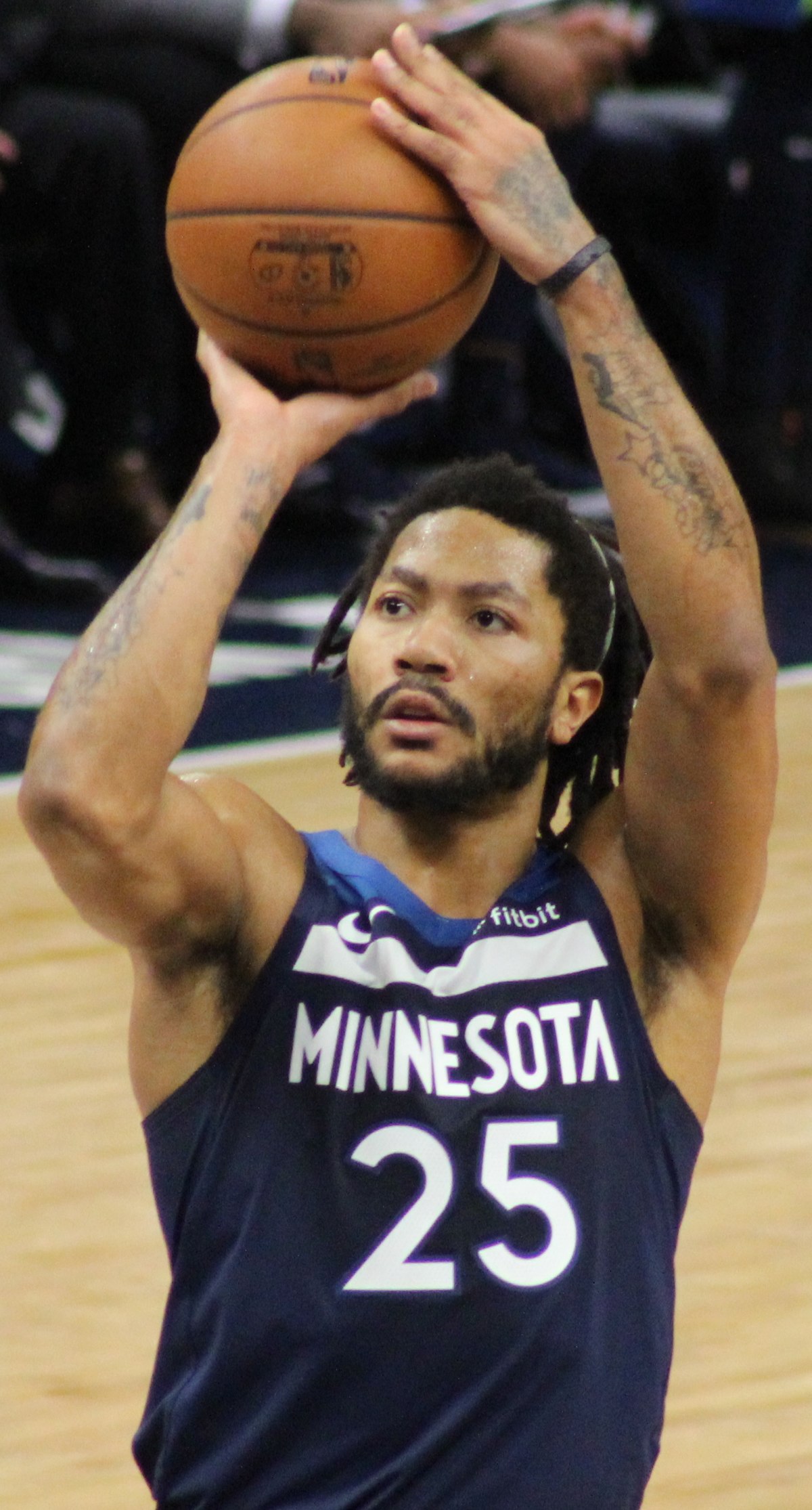 Who does derrick rose sales play for