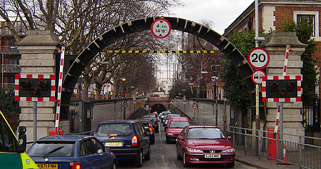 Rotherhithe tunnel entrance 2