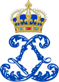 Monograma del rey Luis XIV.