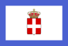 Royal standard of the Kingdom of Sardinia (1834 - 1848).svg