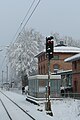 * Nomination S-Bahn station Ebenhausen-Schäftlarn looking along the tracks to Munich --Kritzolina 19:53, 10 January 2024 (UTC) * Promotion  Support Good quality. --多多123 22:08, 10 January 2024 (UTC)