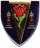 SADF дәуірі Humansdorp Commando emblem.jpg