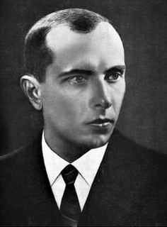 <span class="mw-page-title-main">Stepan Bandera</span> Ukrainian politician (1909–1959)