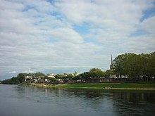 La Dordogne à Sainte-Foy-la-Grande.