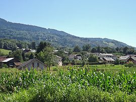 A general view of Sainte-Hélène-sur-Isère