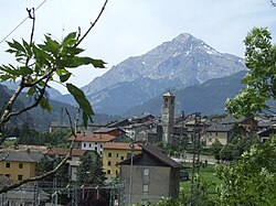 Skyline of Salbertrand