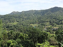 San Joaquin Pitogo mountains, terraces